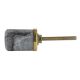 Grey Round Stone Dresser Knobs