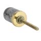 Grey Round Stone Dresser Knobs