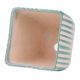 Hand painted Blue Stripe Design Ceramic Pot For Interior Design