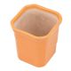 Handmade Orange Color Ceramic Pot