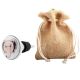 Baby Pink Elephant Ceramic Flat Wine Bottle Stopper 