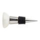 Black Boat Flat Ceramic Wine Bottle Stopper 