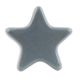 Solid Grey Star Ceramic Wine Bottle Stopper