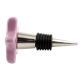 Solid Lavender Star Ceramic Wine Bottle Stopper