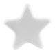 Solid White Star Ceramic Wine Bottle Stopper