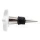 Solid White Star Ceramic Wine Bottle Stopper
