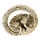 Hand Casted Exclusive Brass Elephant Motif Ring Door Knocker
