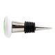 Diva Pea Green Ceramic Flat Wine Bottle Stopper