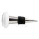 Kiss Me Flat Ceramic Wine Bottle Stopper