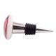 Peach Fish Flat Ceramic Wine Bottle Stopper