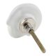 White Monkey Head Pattern Cabinet Knobs