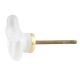 White Little Bird Pattern Cabinet Knobs