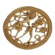 Classic Brass Couple Merrymaker Metal Home Decor