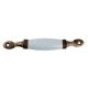Grey Crackle Small Ceramic Antique Door Handles