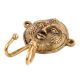 Handmade Brass Tribal Woman Face Golden Wall Hooks Hanger