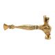Brass Ornate Hand Carved Elephant Head Hammer Or Paper weight