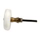 White Round Hexagon stone Cabinet knobs