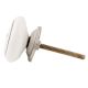 D Flat Alphabet Ceramic Drawer Knob