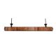 Natural Long Round Rattan Cabinet Handles 12