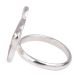 Heart Eye Brown Bear Face Adjustable Silver Children Toe Ring