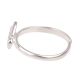 Hand Painted Silver Adjustable Toe Ring Baby Fish Children Kids Jewelry