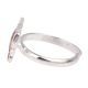 Brown Dog Charm Silver Adjustable Children Toe Ring
