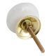 Golden Jumbo Elephant Pattern Ceramic Cabinet Knobs