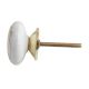 Golden Monkey Pattern Ceramic Cabinet Knobs