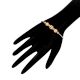 Gold Plated Beads Bells 92.5 Sterling Silver Rope Design Kadar Bracelets