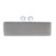 Silver Rectangle Stainless Steel Big Cabinet Knobs