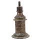 Handmade Patina Rich Brass Kerosene Lamp With One Wick