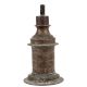 Handmade Patina Rich Brass Kerosene Lamp With One Wick