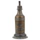 Handmade Blackened Brass Antique Oil Lamp