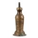 Handmade Black Coated Brass South Indian Oil lamp