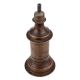 Handmade Black Brass Whale Single Wick Oil Lamp