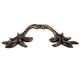 Antique Leaf Big Iron Wardrobe Handle