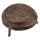 Handmade Antique Brass Grater With Three Legs