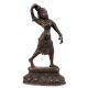 Handmade Antique Brass Dancing Lady Statue