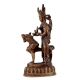 Handmade Copper Finish Brass Durga Devi Statue