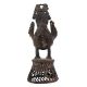 Handmade Black Brass Bird Showpiece In Dhokra Art