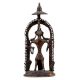 Handmade Dark Finish Brass Naga snake Goddess Tribal Art