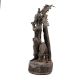 Handmade Blackened Brass Krishna Playing  His Divine Flute