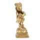 Handmade Golden Brass Ram Bhakt Hanuman Statue