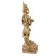 Handmade Yellow Brass Lord Bhairava Statue or Idol