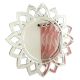 Handmade Silver Glass Round Wall Mount Venetian Mirror