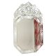 Handmade Silver Glass Octagonal Shape Framed Decorative Venetian Mirror