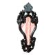 Handmade Black Venetian Mirror In Trendy Stylish Frame