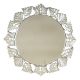 Handmade Silver Glass Round Decorative Venetian Wall Mirror