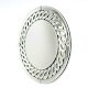 Handmade Silver Glass Wall Mirror Venetian Design