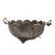 Metallic Basket Exemplifying Extraordinary Piece of Artistry